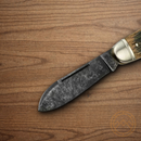 Boker Schloss Burg Club Folding Knife 01 Steel Blade Oak Handle.