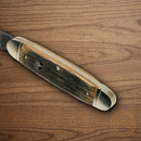 Boker Schloss Burg Club Folding Knife 01 Steel Blade Oak Handle.