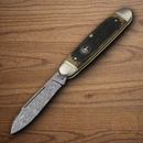 Boker Schloss Burg Club Folding Knife 01 Steel Blade Oak Handle.