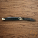 Boker Stockman Folding Knife 3" 01 Steel Blade Black Micarta Handle.