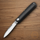Boker Prime Barlow Folding Knife 2.75" Bohler N690 Steel Blade Black Micarta Handle.