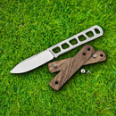 Boker Bff Packlite Fixed Knife 2.63" MagnaCut Steel Blade Walnut Handle