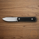 Boker Bff Packlite Fixed Knife 2.5" Magnacut Steel Blade Black Richlite Handle