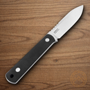 Boker Bff Packlite Fixed Knife 2.5" Magnacut Steel Blade Black Richlite Handle