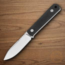 Boker Bff Packlite Fixed Knife 2.5" Magnacut Steel Blade Black Richlite Handle