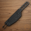 Boker BFF Fixed Knife 3.13" MagnaCut Steel Blade Black Stainless Handle