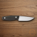 Boker AK4 Fixed Knife 3.88" CPM-3V Carbon Steel Blade Green Micarta Handle