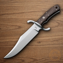 Boker Bowie Fixed Knife 7.88" Bohler N690 Steel Blade Oak Handle