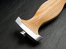 Boker Swiss Fixed Knife 8.63" Carbon Steel Blade Cherry Wood Handle.