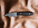 Boker Daily Knives AK1 Fixed Knife 3.13" Damascus Steel Blade Carbon Fiber Handle