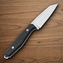 Boker AK1 Fixed Knife 3.13" MagnaCut Steel Blade Carbon Fiber Handle