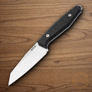 Boker AK1 Fixed Knife 3.13" MagnaCut Steel Blade Carbon Fiber Handle