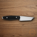 Boker AK1 Fixed Knife 3" N690 Steel Blade Black G10 Handle