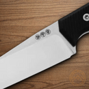 Boker AK1 Fixed Knife 3" N690 Steel Blade Black G10 Handle