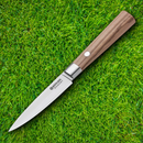 Boker Paring Kitchen Knife 4" Damascus Steel Blade Olive Wood Handle