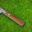 Boker Utility Kitchen Knife 6" Damascus Steel Blade Olive Wood Handle