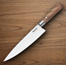 Boker Chef's Kitchen Knife 8.25" Damascus Steel Blade Olive Wood Handle