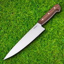 Boker Cottage Craft Chef's Kitchen Knife 8.63" Carbon Steel Blade Plumwood Handle