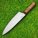 Boker Cottage Craft Chef's Kitchen Knife 6.5" Carbon Steel Blade Plumwood Handle