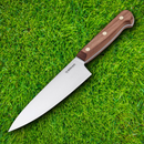 Boker Cottage Craft Chef's Kitchen Knife 6.5" Carbon Steel Blade Plumwood Handle