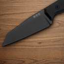 Boker Ak1 Reverse Fixed Knife 3.13" RWL-34 Steel Blade Black G10 Handle