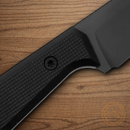Boker Ak1 Reverse Fixed Knife 3.13" RWL-34 Steel Blade Black G10 Handle
