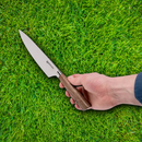 Boker Core Small Kitchen Knife 6.25" X50CrMoV15 Steel Blade Walnut Handle