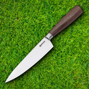 Boker Core Small Kitchen Knife 6.25" X50CrMoV15 Steel Blade Walnut Handle