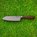 Boker Core Santoku Kitchen Knife 6.5" X50CrMoV15 Steel Blade Walnut Handle
