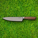 Boker Core Chef's Kitchen Knife 8.13" X50CrMoV15 Steel Blade Walnut Handle.