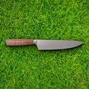 Boker Core Chef's Kitchen Knife 8.13" X50CrMoV15 Steel Blade Walnut Handle.