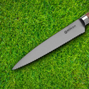 Boker Core Tomato Kitchen Knife 4.75" X50CrMoV15 Steel Blade Walnut Handle
