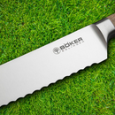 Boker Core Bread Kitchen Knife 8.13" X50CrMoV15 Steel Blade Walnut Handle