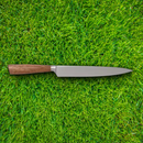 Boker Core Carving Kitchen Knife 8.13" X50CrMoV15 Steel Blade Walnut Handle