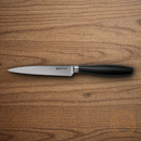 Boker Core Pro Tomato Kitchen Knife 4.75" X50CrMoV15 Steel Blade Black Synthetic Handle