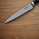 Boker Core Pro Tomato Kitchen Knife 4.75" X50CrMoV15 Steel Blade Black Synthetic Handle