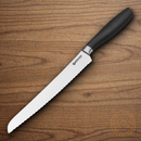 Boker Core Pro Bread Kitchen Knife 8.63" X50CrMoV15 Steel Blade Black Synthetic Handle