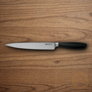 Boker Core Pro Carving Kitchen Knife 8.25" X50CrMoV15 Steel Blade Black Synthetic Handle