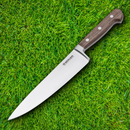 Boker Heritage Chef's Kitchen Knife 8.25" X50CrMoV15 Steel Blade Walnut Handle