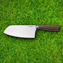 Boker Core Chai Dao Kitchen Knife 7" X50CrMoV15 Steel Blade Walnut Handle.