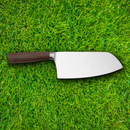 Boker Core Chai Dao Kitchen Knife 7" X50CrMoV15 Steel Blade Walnut Handle.