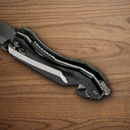 Boker Magnum Compact Rescue Folding Knife 1.88" 440 Steel Blade Black Aluminum Handle
