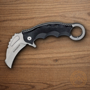 Boker Magnum Alpha Kilo Folding Knife 2.75" 440A Steel Blade Black G10 Handle