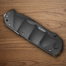 Boker Magnum Stealth Tactical Folding Knife 3.75" 440 Steel Blade Black Aluminum Handle
