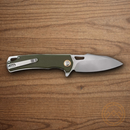 Boker Magnum Skeksis Folding Knife 3.25" 440 Steel Blade Green G10 Handle