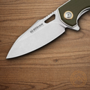 Boker Magnum Skeksis Folding Knife 3.25" 440 Steel Blade Green G10 Handle