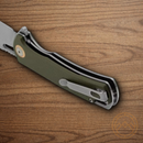Boker Magnum Skeksis Folding Knife 3.25" 440 Steel Blade Green G10 Handle