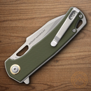 Boker Magnum Skeksis Folding Knife 3.25" 440 Steel Blade Green G10 Handle