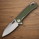 Boker Magnum Skeksis Folding Knife 3.25" 440 Steel Blade Green G10 Handle