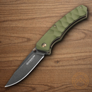 Boker Magnum Iguanodon Folding Knife 3.13" 440A Steel Blade Green G10 Handle
